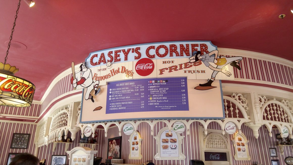 Casey's Corner on Main Street USA