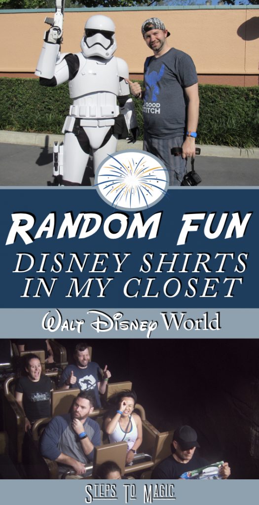Disney Shirts in my Closet