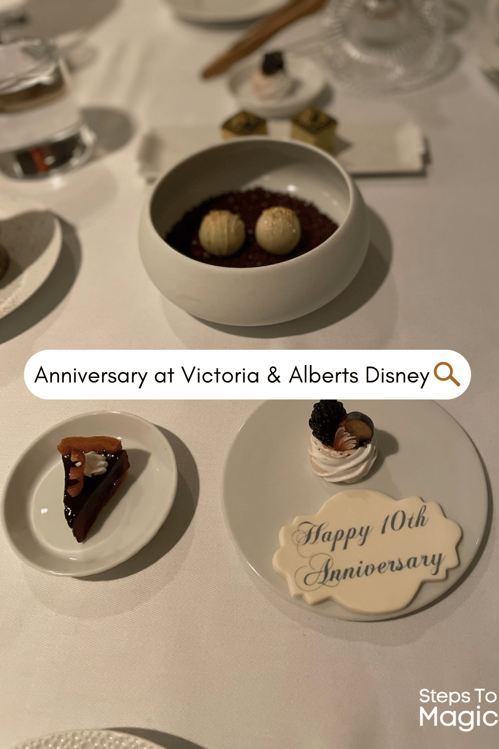 An Anniversary Meal at Victoria & Albert\'s in Walt Disney World
