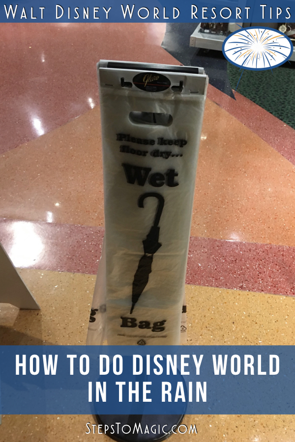 How To Do Disney World In The Rain - #StepstoMagic