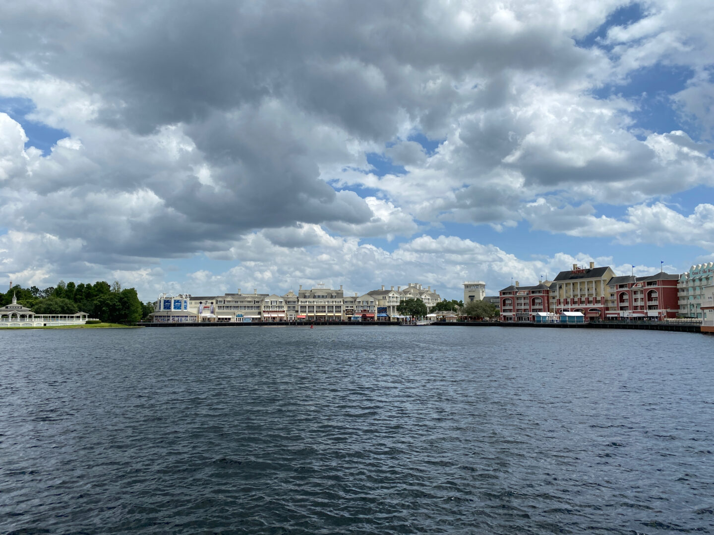 View of the Boardwalk from Disney's Yacht Club Resort 