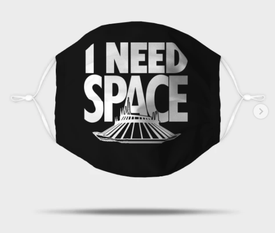 I Need Space Mask